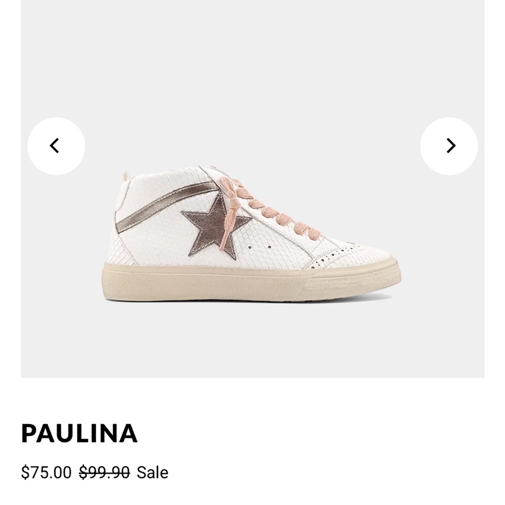 Shu shop high top sneakers